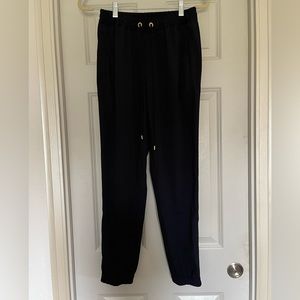 MICHAEL Michael Kors dress pant joggers in colour deep navy